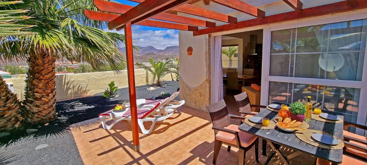 Ferienhaus Casa Oasis - La Pared - Garten - Meerblick المظهر الخارجي الصورة